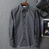hommes dior chemises coton slim fit chemise manches longues dior hommes france di1806